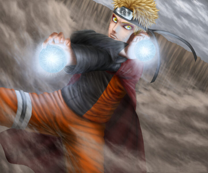 Hình ảnh Naruto 3D - Naruto dùng Rasengan
