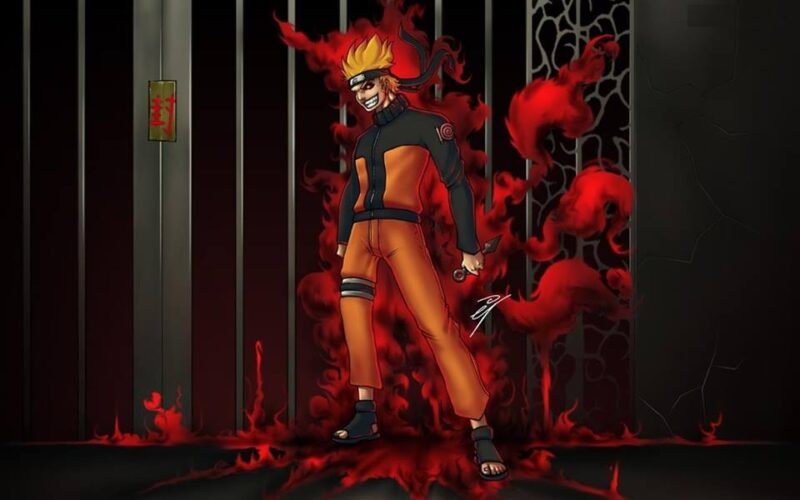 Hình ảnh Naruto 3D - Naruto hóa cữu vĩ