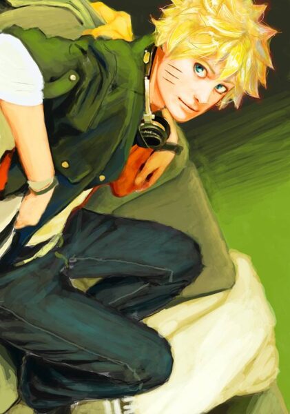 Hình ảnh Naruto 3D - Naruto trẻ trung