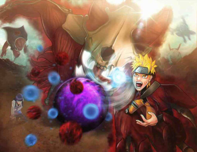 Hình ảnh Naruto 3D - Naruto và Kyuubi