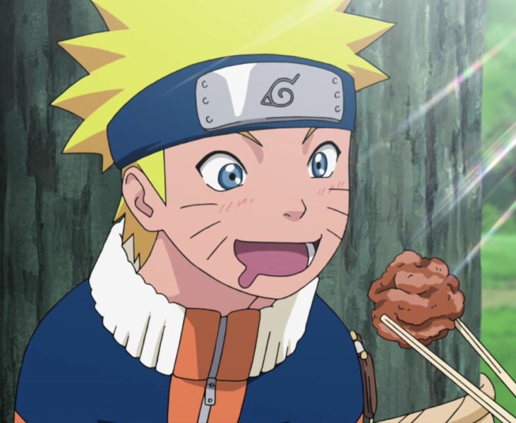 Hình ảnh Naruto chế - Naruto ham ăn