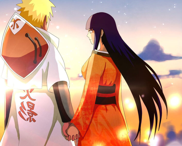 Hình ảnh Naruto vs Hinata nhặm chức Hokage