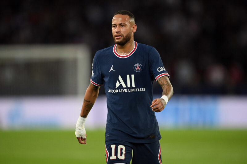 hình ảnh Neymar trong trận bóng