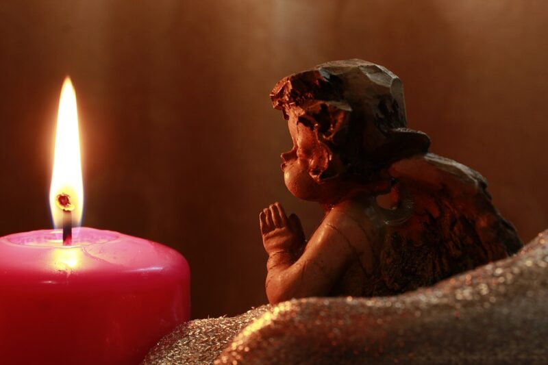 Hình ảnh ngọn lửa trên nến