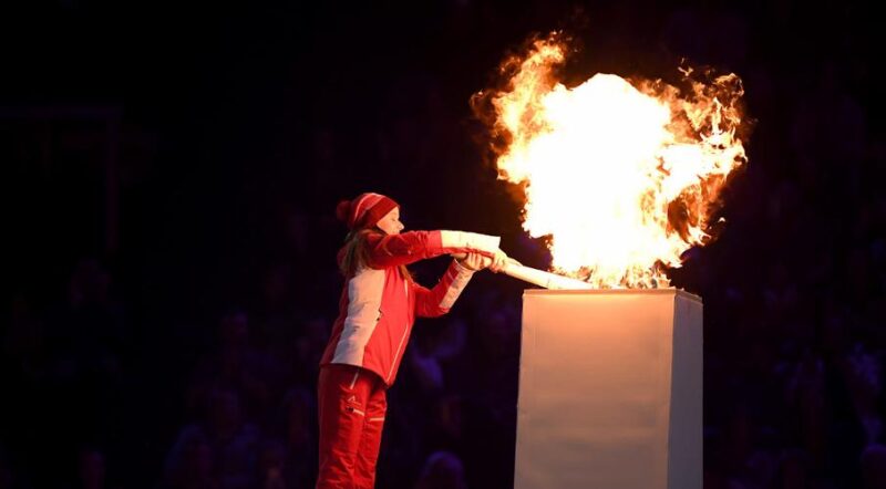 Hình ảnh ngọn lửa từ đuốc