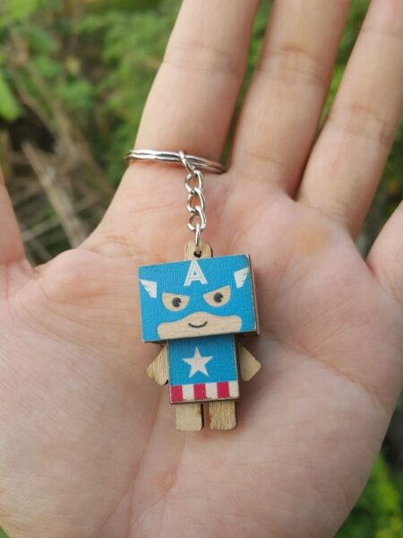 Hình ảnh người gỗ Captain America