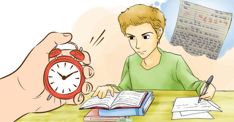Hình ảnh ôn thi có đồng hồ