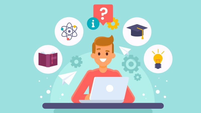 Hình ảnh ôn thi đậu đại học hoạt hình