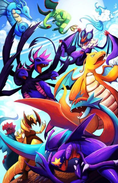 Hình ảnh pokemon xy dragon type đỉnh nhất