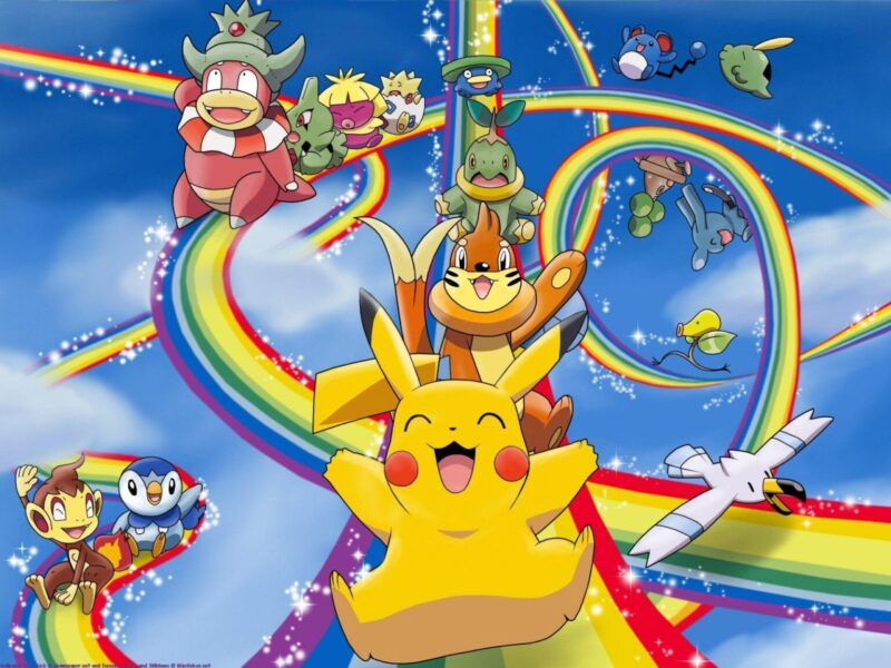 Hình ảnh pokemon xy pikachu cũng những bảo bối khác