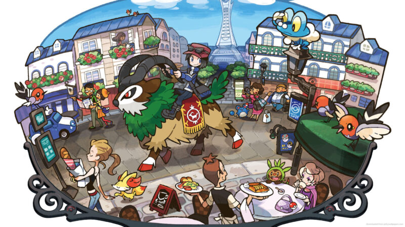 Hình ảnh pokemon xy trong game