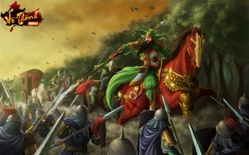 Hình ảnh Quan Vân Trường đánh giặc