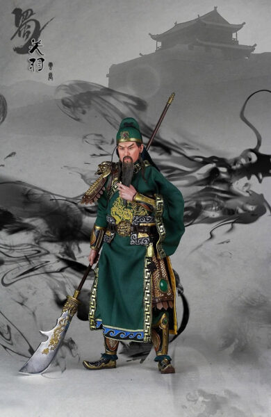 Hình ảnh Quan Vân Trường nền xám