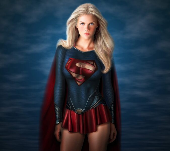 Hình ảnh siêu nhân Superman nữ