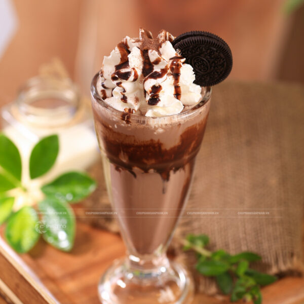 hình ảnh trà sữa tự chụp hương kem chese