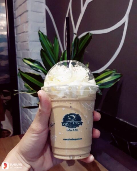 hình ảnh trà sữa tự chụp kem chese Phúc Long