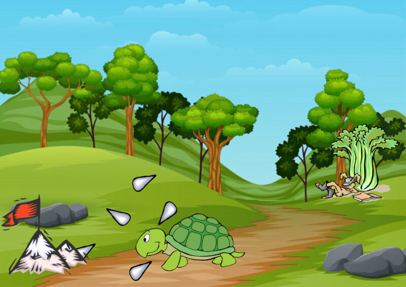 Hình ảnh Truyện Rùa và Thỏ