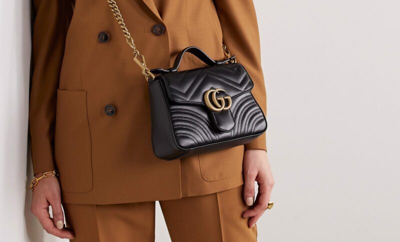 Bild der Gucci Handtasche mit Kette
