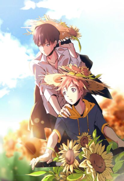 Hình Anime Hoa Hướng Dương nam đẹp