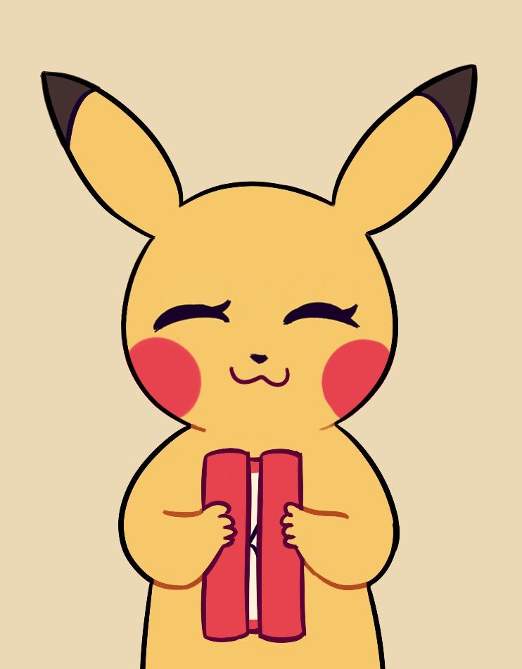 Hình động pikachu dễ thương