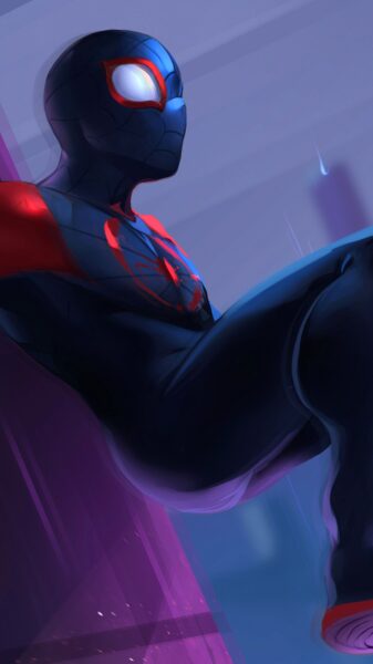 spiderman wallpaper iphone x Beautiful 2160x3840 SpiderMan Into The Spider Verse 2018 Fan Art Sony Xperia