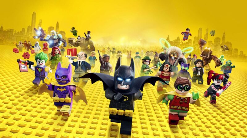 hình nền batman lego vui nhộn
