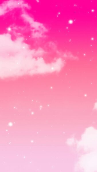Mây hồng trên bầu trời  Giấy dán tường dải ngân hà Nhật ký nghệ thuật Bầu  trời