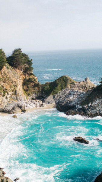 Hình nền biển cho iPhone trên đảo