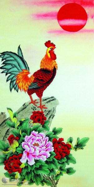 Hình nền con gà 3D