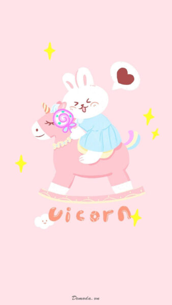 Hình nền cute có chữ đẹp Full HD