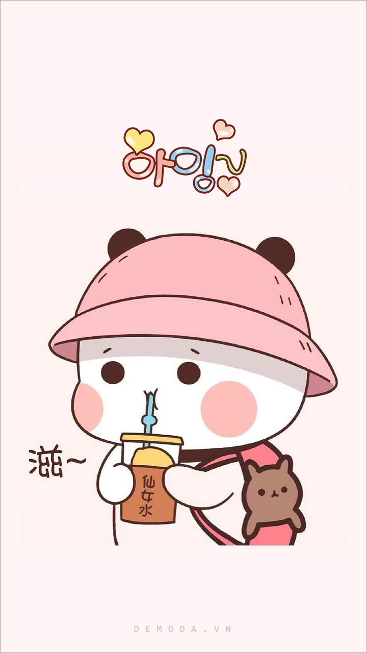 Hướng dẫn chỉnh sửa hình nền cute có chữ hàn quốc với nhiều phần mềm chỉnh sửa ảnh