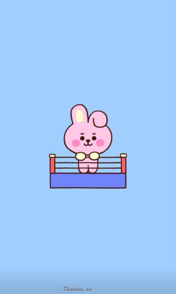 Hình nền cute dễ thương màu xanh