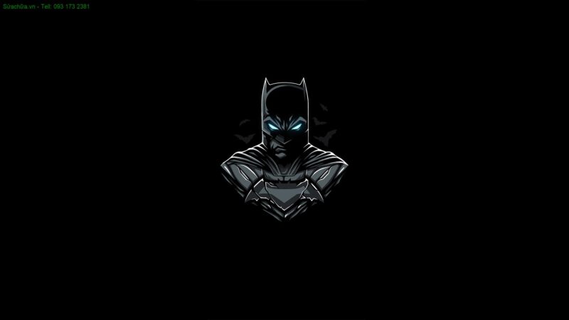 hình nền đen Batman mát mẻ