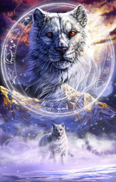 Hình nền hổ trắng truyền thuyết