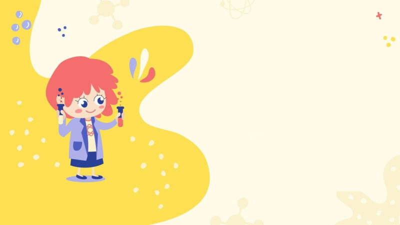 Hình nền hóa học màu vàng