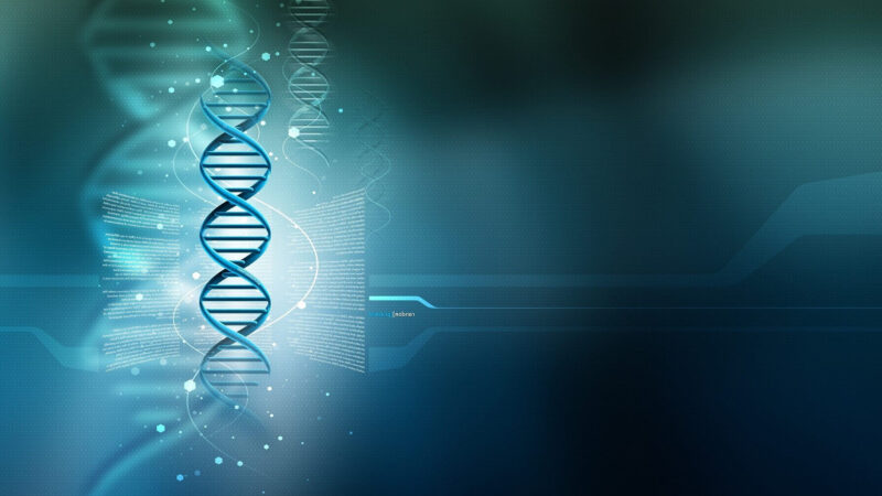 Hình nền hóa học xoắn ốc