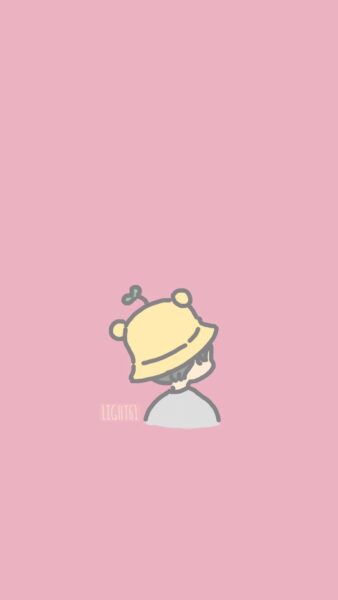 hình nền hồng cute