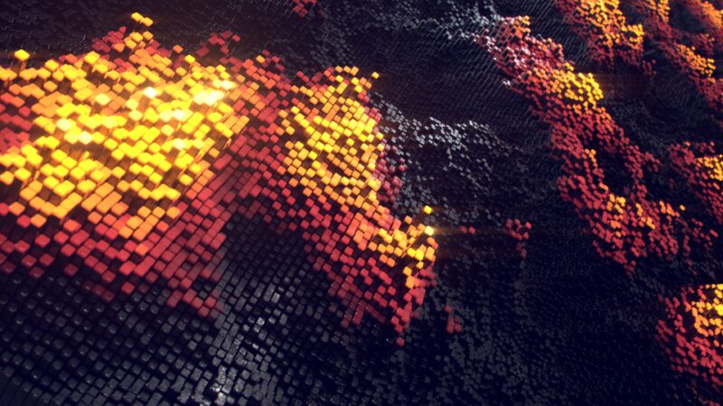 Hình nền iPad 4K ô vuông mini