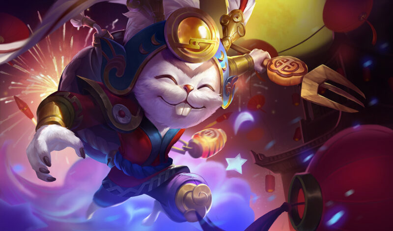 hình nền liên quân slimz - chú thỏ tinh nghịch