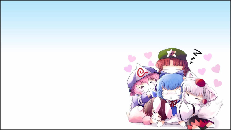 hình nền máy tính chibi anime đẹp
