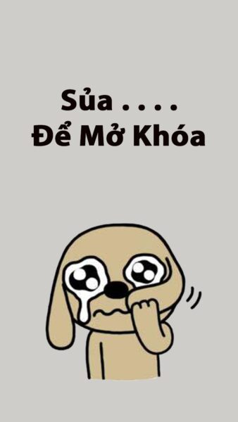 Hình nền mở khóa điện thoại mắt rưng rưng