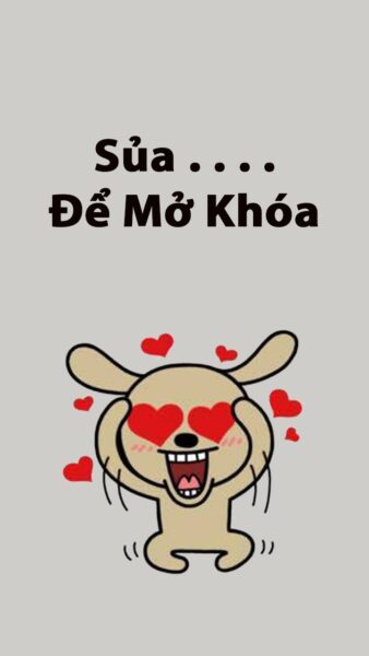 Hình nền mở khóa điện thoại mắt trái tim