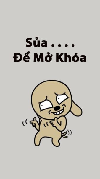 Hình nền mở khóa điện thoại nền xám