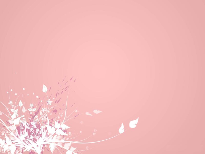 hình nền powerpoint dễ thương màu hồng trắng đơn giản