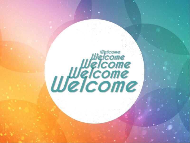 hình nền powerpoint slide mở đầu hình tròn nhiều màu sắc