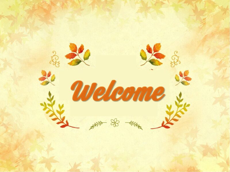 hình nền powerpoint slide mở đầu lá cây