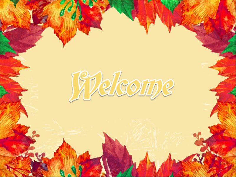 hình nền powerpoint slide mở đầu lá và hoa đẹp nhất