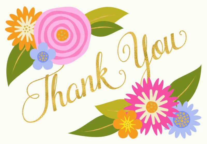 Hình nền Powerpoint slide Thank you