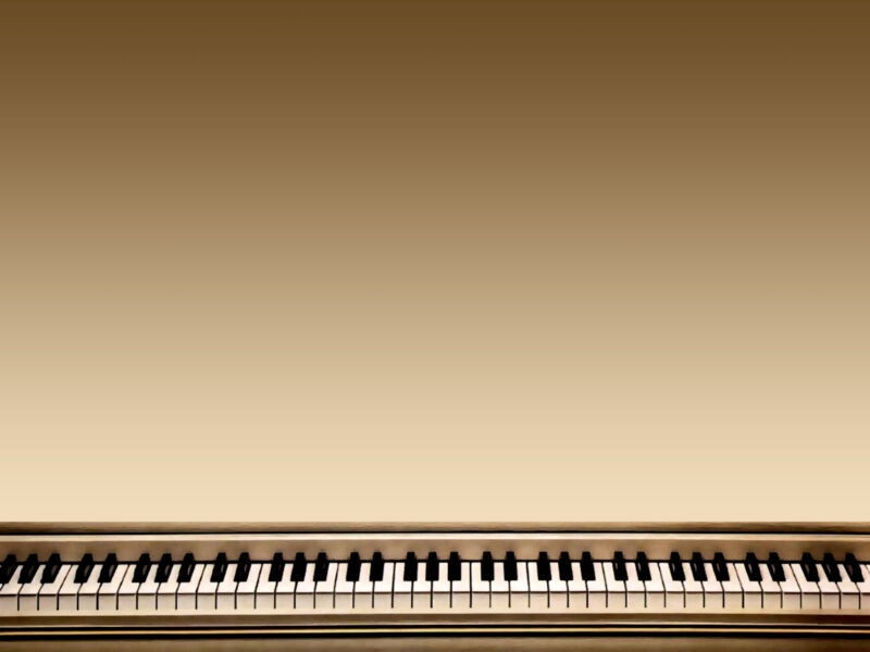 schöne Piano-Slide-Tapete