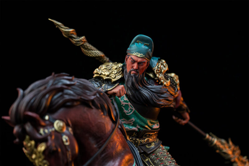 Hình Quan Vũ nền tối